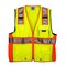 Tr Industrial Class 2 Safety Vest with Pockets and Zipper Closure, 3M Strips, XXL TR88055-3M-XXL - alternate 1
